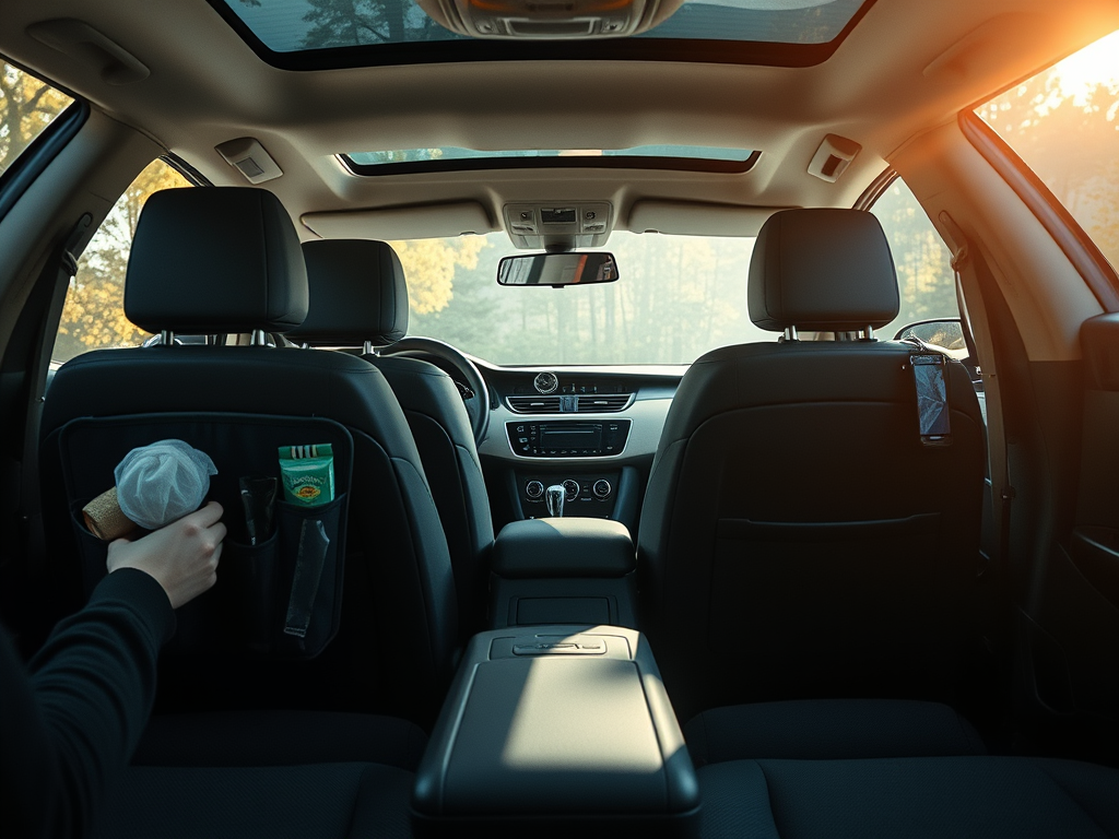 inside of a sunlight SUV