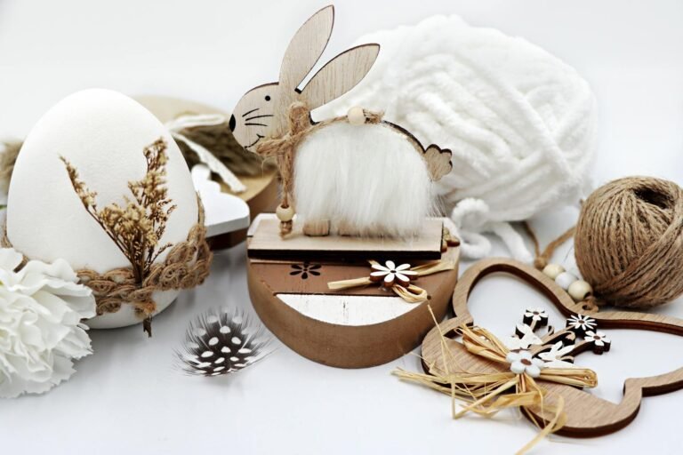 eco friendly easter decorations with rustic charm