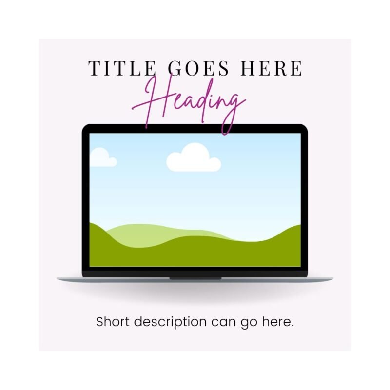Canva Editable Social Media Posts with Tech Devices