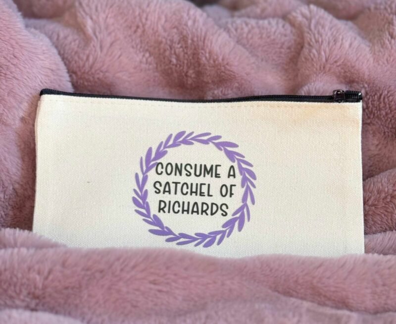 "Consume a Satchel of Richards" Pouch