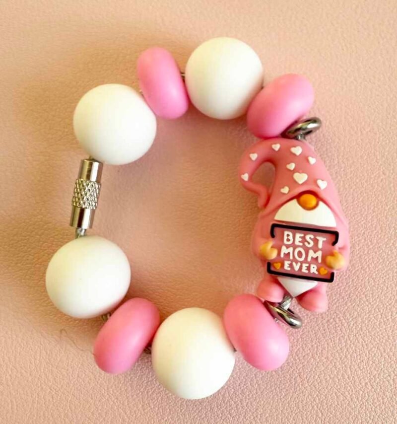 The "Best Mom Ever" Tumbler Dangler for Stanley Tumbler or Yeti