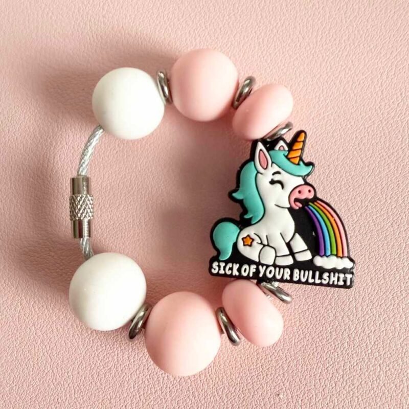 The "Sick of Your Bullshit" Tumbler Dangler for Stanley Tumbler or Yeti